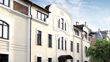 Façade de l’hébergement