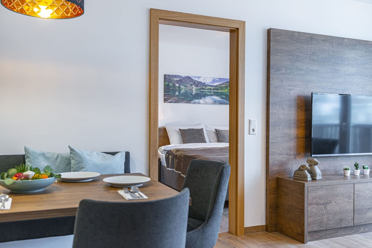 1 habitación, cunas, wifi gratis y ropa de cama