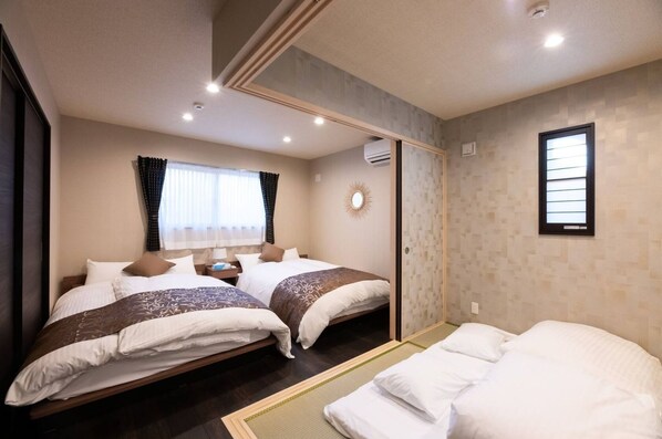 2 quartos, Wi-Fi de cortesia, roupa de cama