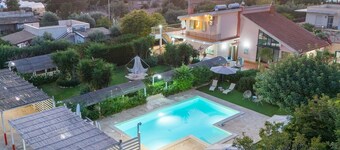 Timparosa, villa with private pool 2 km from the sandy beach in Punta Secca