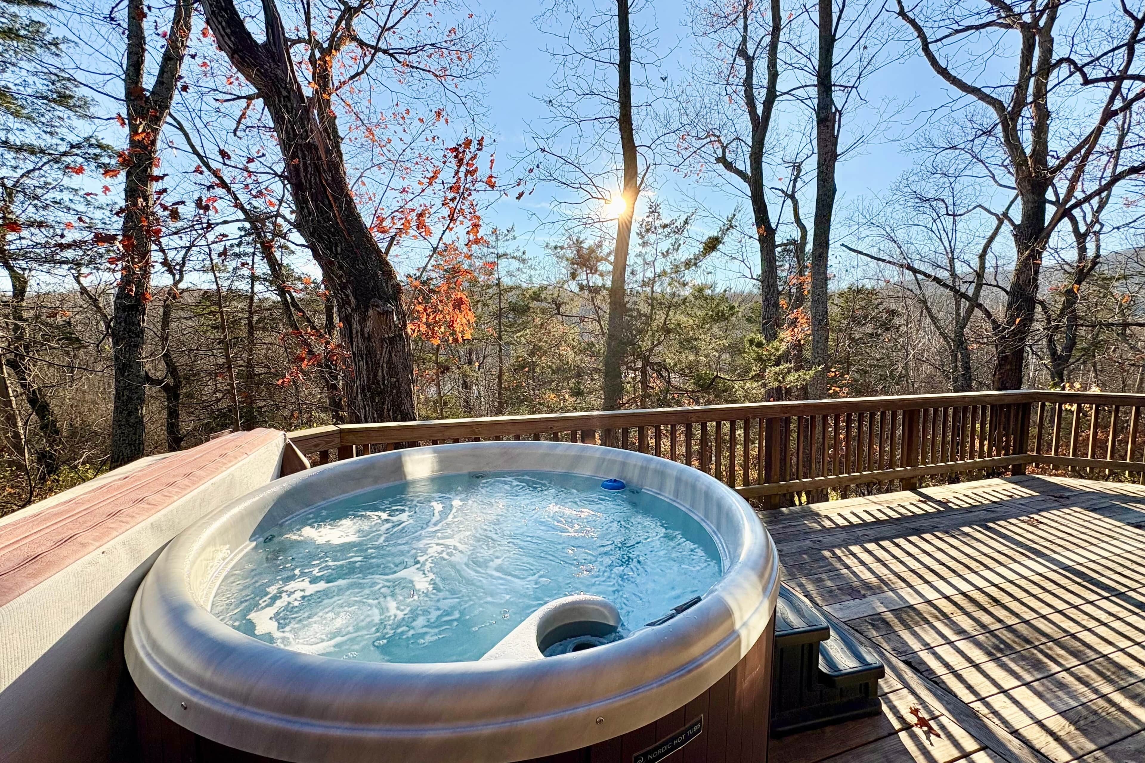 Bain à remous extérieur