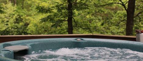 Bain à remous extérieur