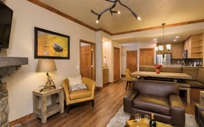 TV, fireplace, video games, ping pong