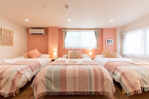 2 bedrooms, desk, iron/ironing board, free WiFi