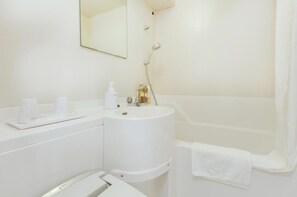 Hair dryer, towels