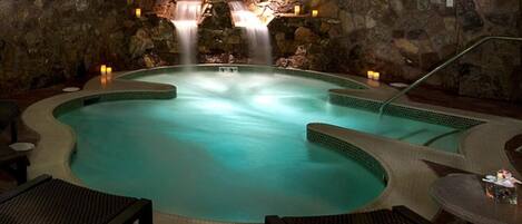 Indoor pool, outdoor pool
