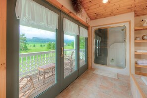 Interior - Spacious rural escape with wrap-around deck, grill, & fireplace (McHenry)