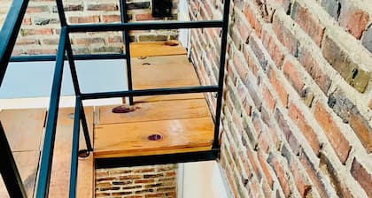 nice bright apartment and privileged view of the city