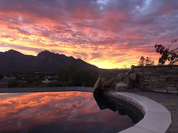 Sunrise over Santa Catalina Mts.