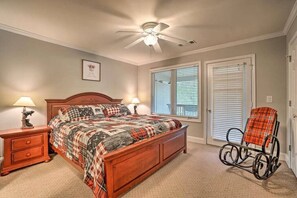 3 bedrooms, iron/ironing board, free WiFi, bed sheets