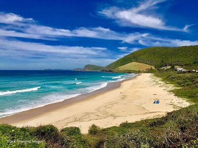 Beachfront Views - Sleeps 6 comfortably + Pets welcomed!