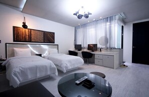 Phòng 2 giường đơn Premium | Truy cập Internet không dây miễn phí 