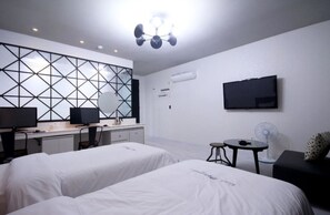 Phòng 2 giường đơn Premium | Truy cập Internet không dây miễn phí 