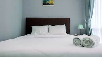 Kamar | 2 kamar tidur, Wi-Fi gratis, dan seprai linen