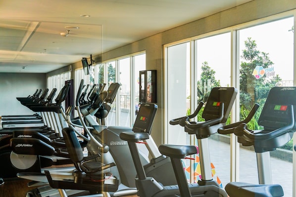 Gym - Warm and Cozy Studio at Menteng Park Apartment (Jakarta)