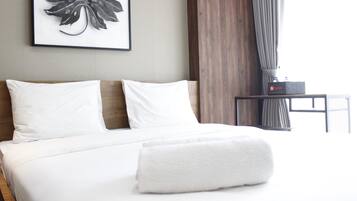 Wifi gratis y ropa de cama