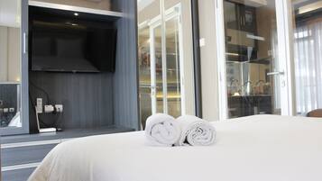 客房 | 1 間臥室、免費無線上網、床單