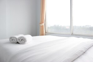 2 bedrooms, free WiFi, bed sheets - Modest 2BR Apartment at The Jarrdin Cihampelas (Bandung)