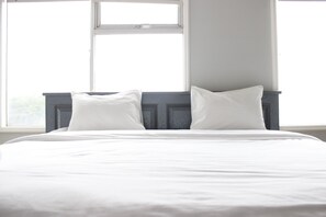Room | Free WiFi, bed sheets - Spacious & Trendy Studio at Jarrdin Cihampelas Apartment (Bandung)