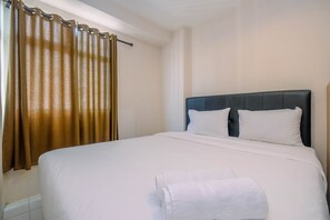 2 bedrooms, free WiFi, bed sheets - Minimalist and Cozy 2BR Apartment at Kalibata City Residence (Jakarta)