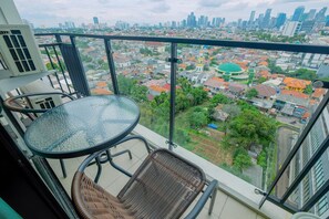 Room | Balcony - New Furnished 1BR at Nine Residence Apartment (Jakarta)