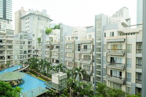 View from room - Great Location 2BR Pearl Garden Apartment (Jakarta)