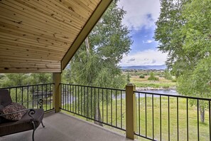 Property grounds - Fish, Hike & Ski: Riverfront Granby Cabin! (Granby)
