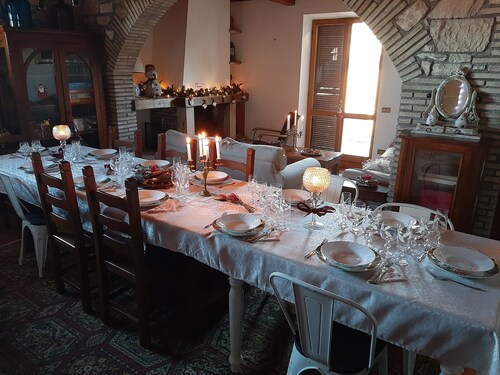 Beautiful mountain house with spectacular views