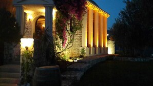 Front of property - evening/night - AKROPOL KAŞ (Kas)