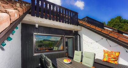 Oberreute - Moderne Ferienwohnung mit Panorama-Ausblick in's Allgäu