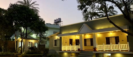 Front of property - evening/night