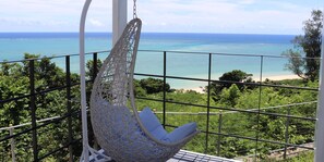 Kamar, Bebas Asap Rokok (Ocean Window) | Pemandangan balkon