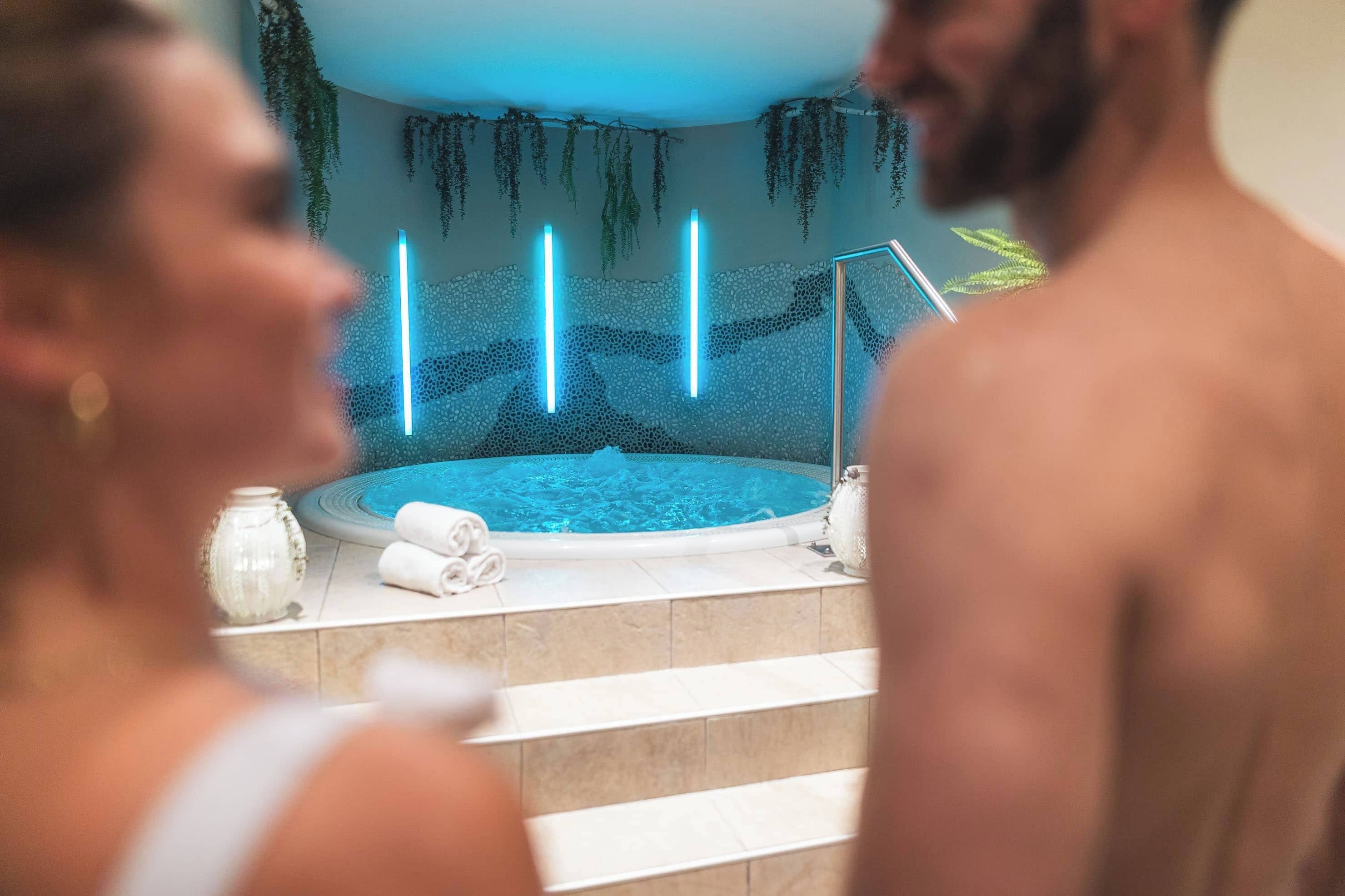 Bain à remous intérieur