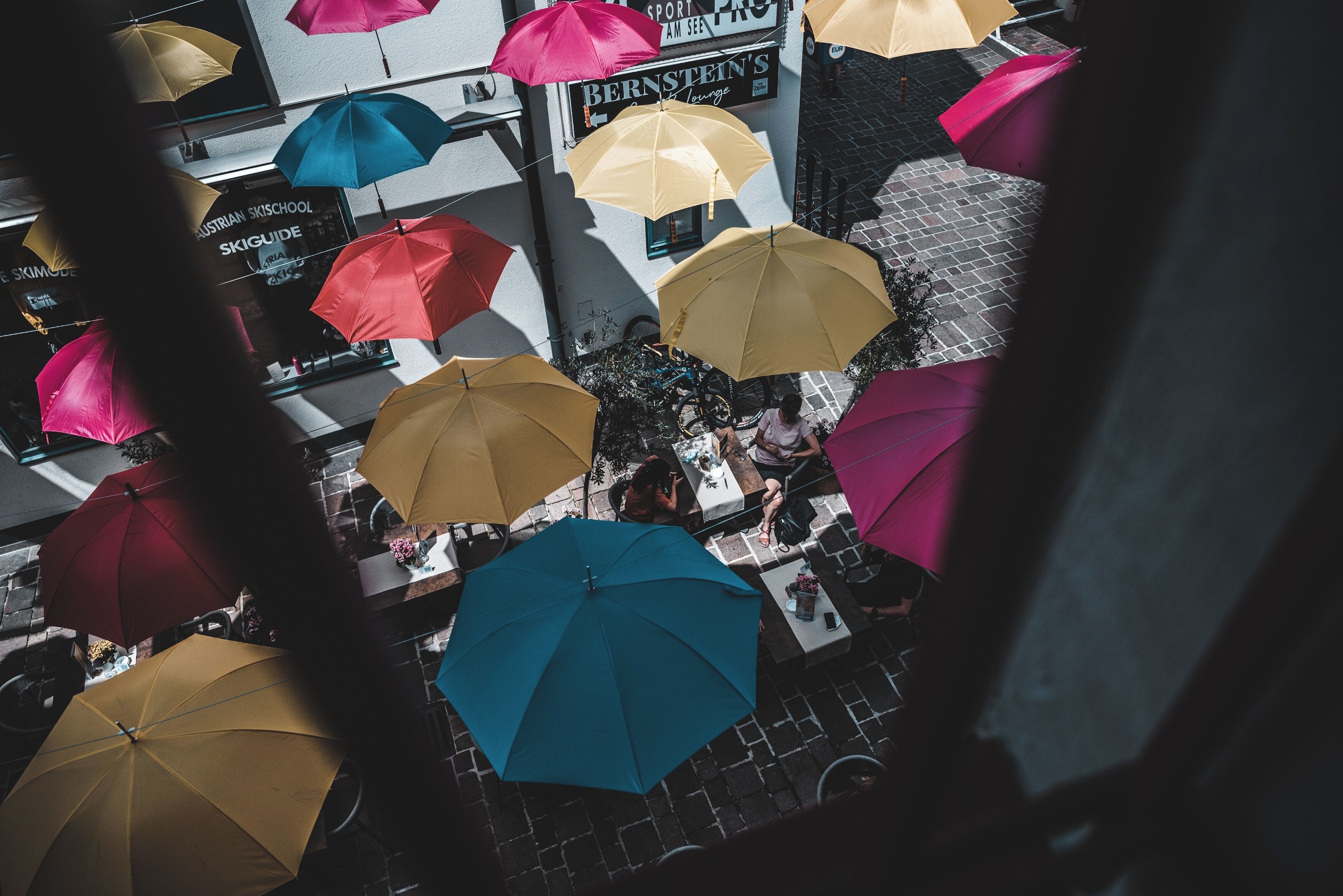 Blick auf die Umgebung