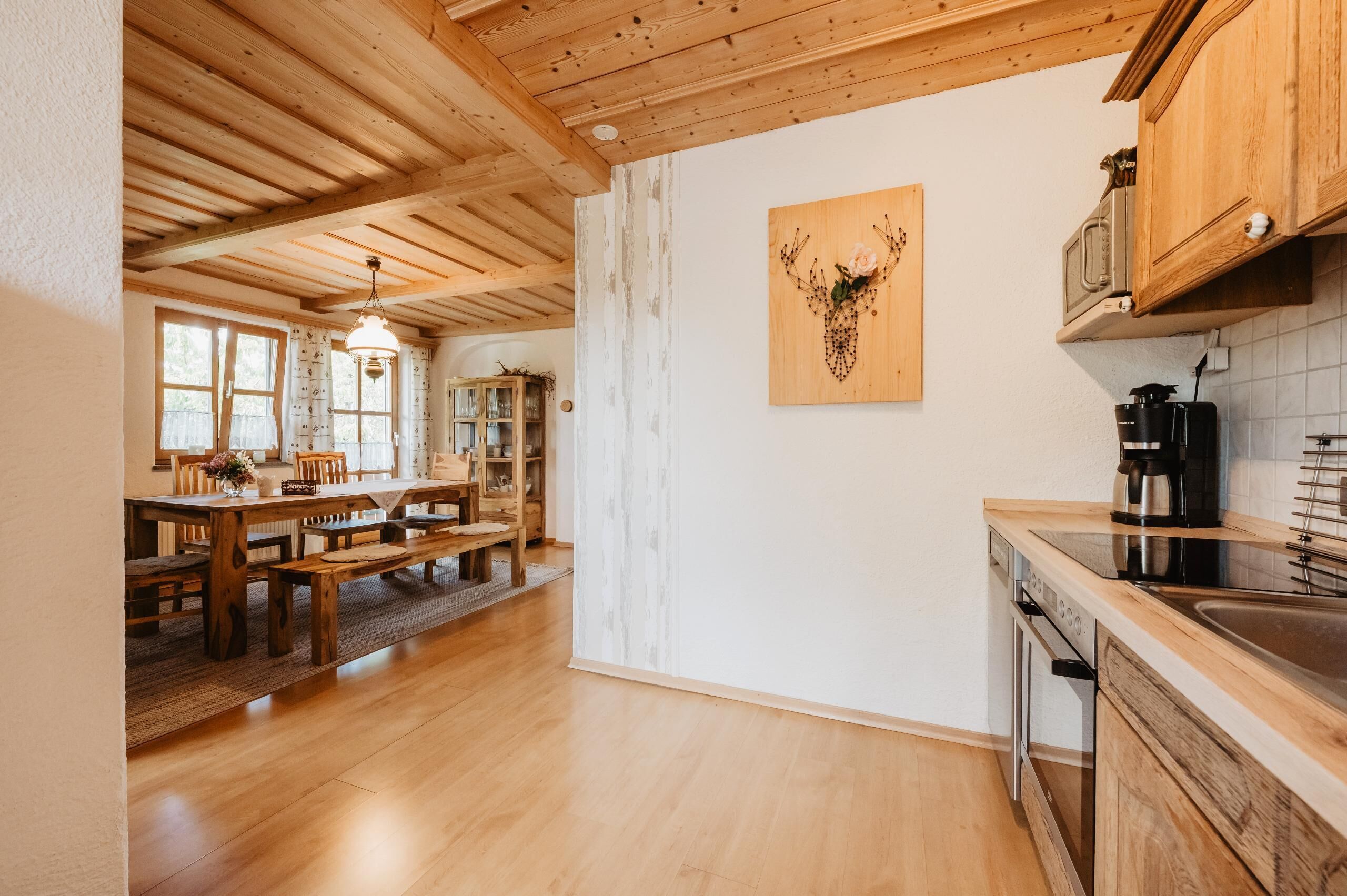 Apartamento | Cozinha privada | Geladeira, fogão, cooktop, lava-louças
