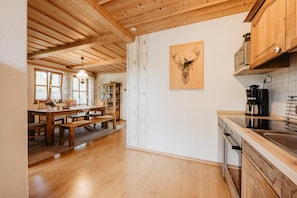 Apartment | Private kitchen - Bio Ferienhof Winkler (Hutthurm)