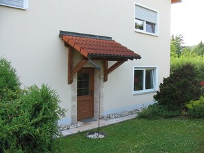 Façade de l’hébergement