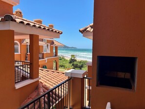 Zimmer, 1 Schlafzimmer, eingeschränkter Meerblick (Flat) | Blick vom Balkon