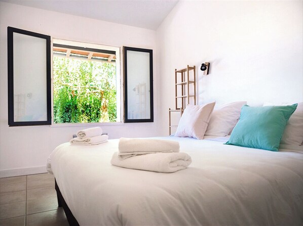 2 chambres, Wi-Fi gratuit, draps fournis