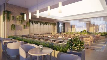 Päivittäinen buffetaamiainen (1200 RUB per henkilö)