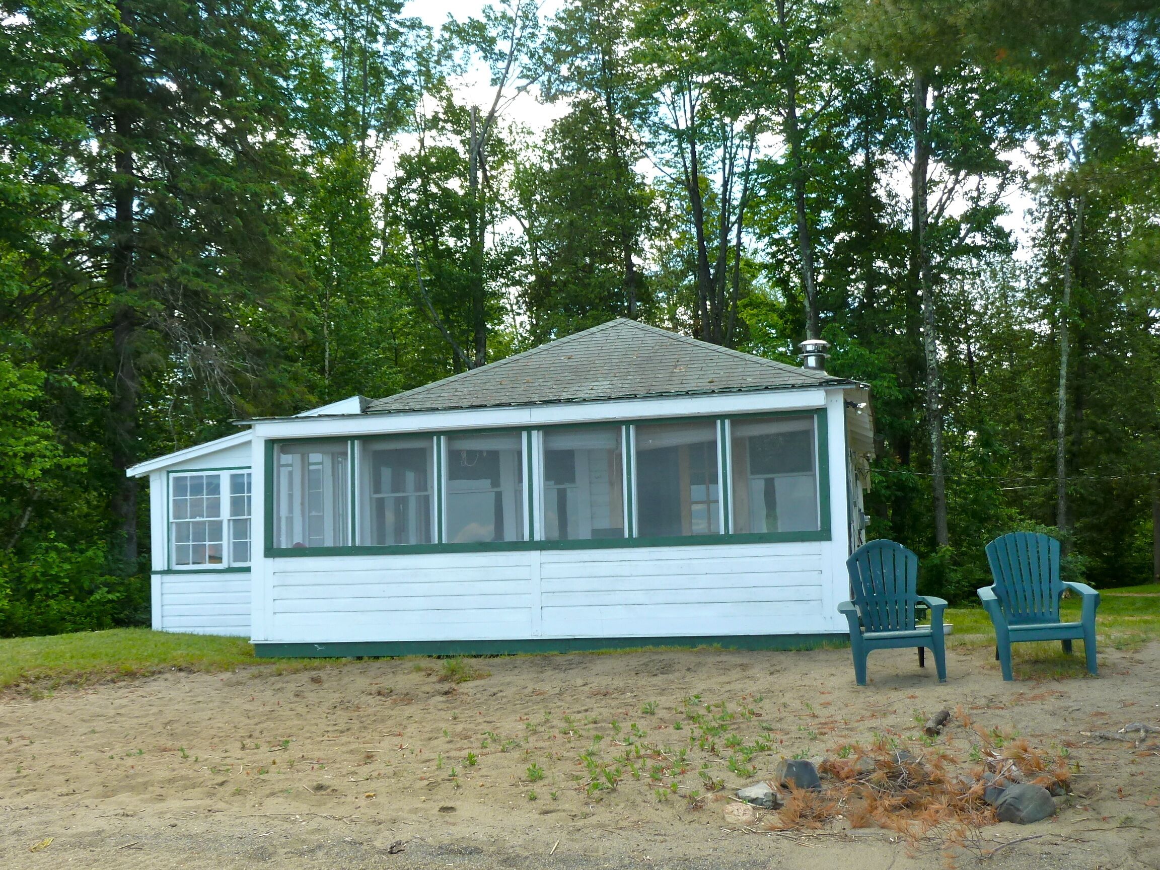 Sandy beach cottage in Northeast Kingdom