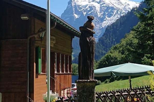 Das "Alpen-Paradies" auf Schindelboden, Gemeinde Grindelwald / Burglauenen