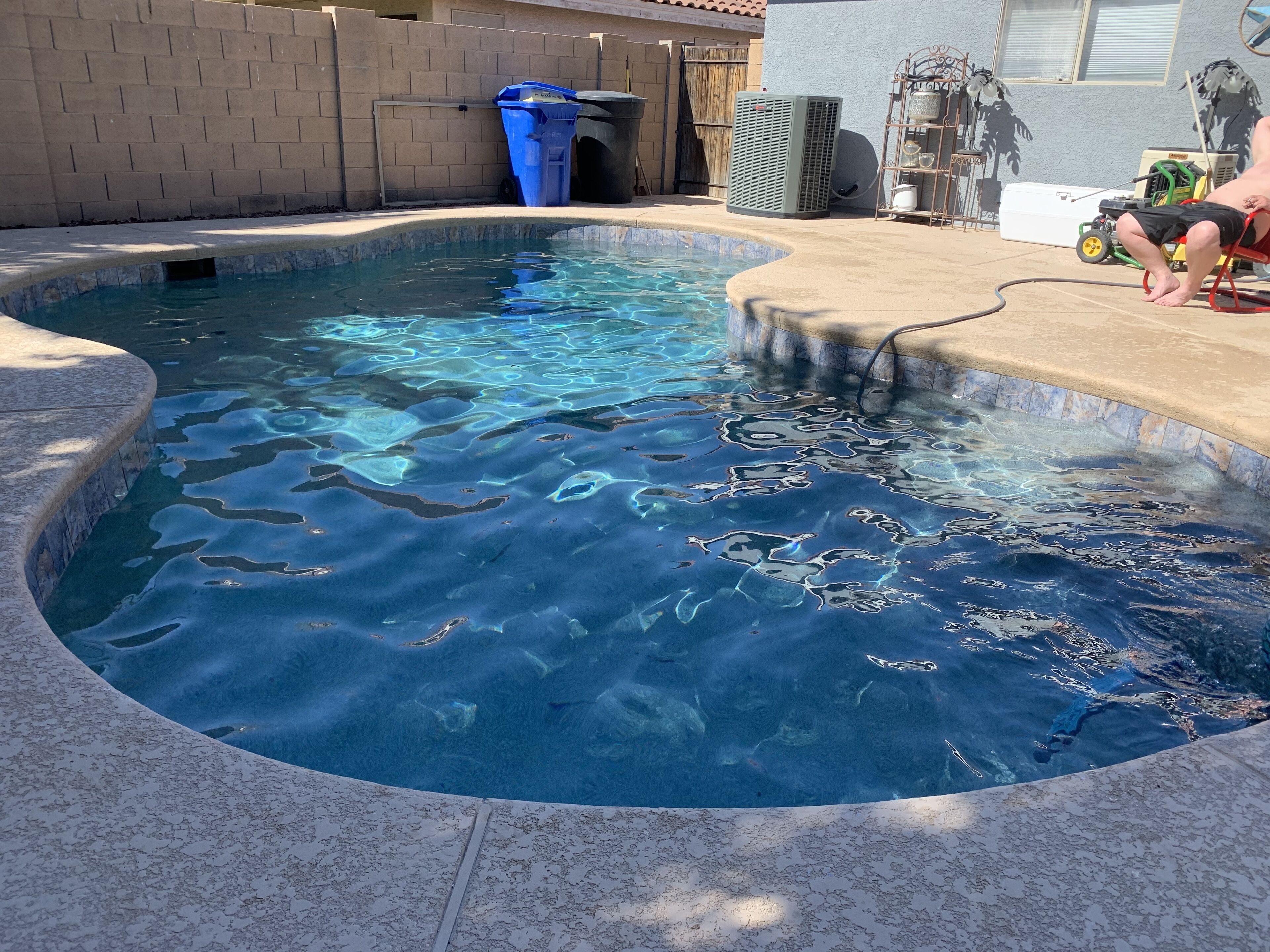 House with pool by park and mall