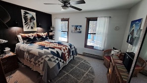 2 chambres, fer et planche à repasser, Wi-Fi gratuit, draps fournis