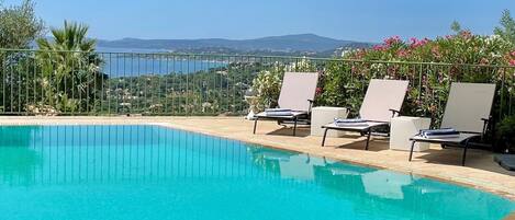 حمّام سباحة خارجي، حمّام سباحة مُدفَّأ