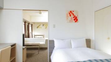 1 間睡房、書桌、熨斗/熨衫板、免費 Wi-Fi