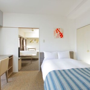 1 bedroom, desk, iron/ironing board, free WiFi