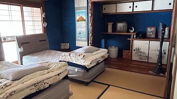 3 slaapkamers, een bureau, gratis wifi, beddengoed