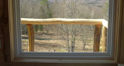 Cozy warm treehouse with Amazing views! Winter Paradise! Hike from cabin
