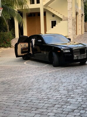 Property grounds - House and guest house with Boat dock, sunsets, jacuzzi, pool, slide, tiki, etc (Key Largo)